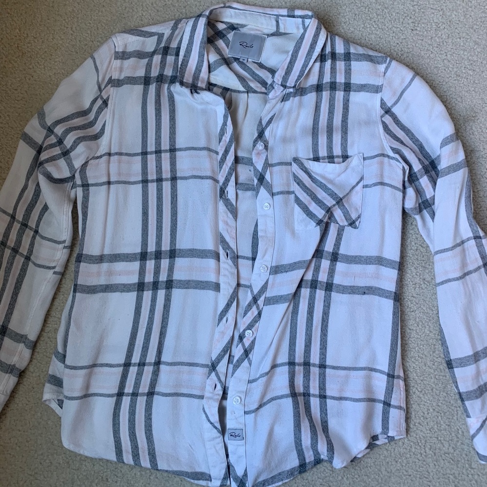 Rails button down shirt